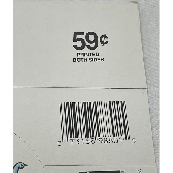 Vintage 2 Paper Magic Group Christmas Tree Bear Gifts Die Cut Decoration 13” - Picture 9 of 15